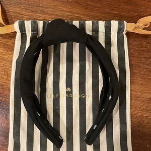 Black Cotton Lele Headband